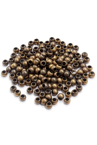 Choice45 8mm 100pcs Ancient Bronze 20-100pcs/lot CCB Big Hole Beads 4/5/6/8/1...