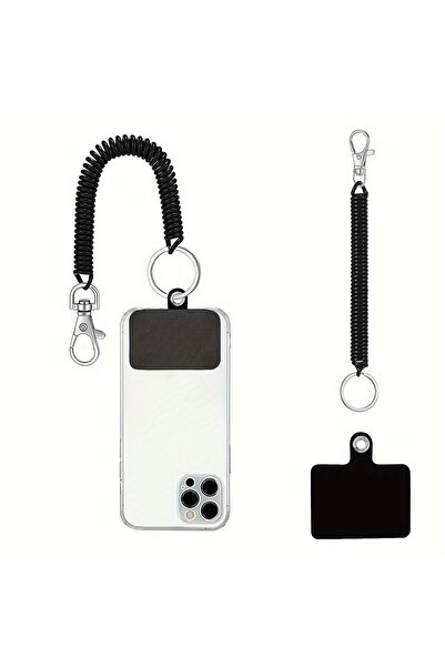 Choice 2Pcs Set 8-Pack Phone Lanyard Tether Set Durable Stretch Wrist Strap S...