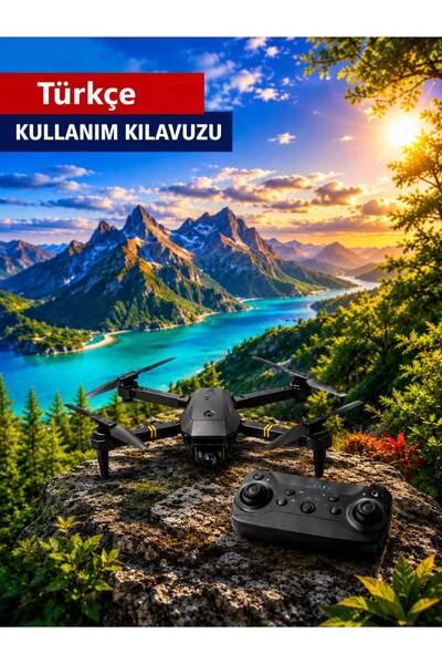 ROSE TEKNOLOJİ Katlanabilir Gövde Net Görüntü Uygulama Kontrollü 360 Derece D...