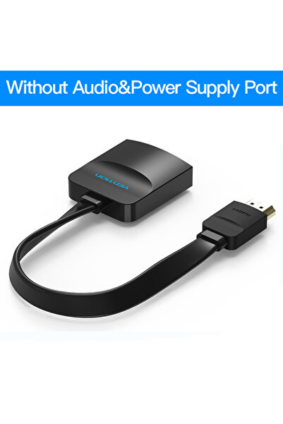 Choice1 74345 Flat Vention HDMI to VGA adapter 0.15m Digital to Analog Video ...