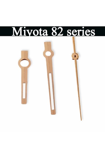 Choice6 ساعة ذهبية وردية اللون من نوع Miyota8215 مع عقارب فضية وذهبية وردية و...