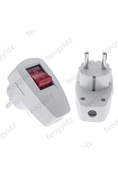 Choice Germany Schuko Rewireable Power Plug with ON-OFF Power Swtich 250V 10A...