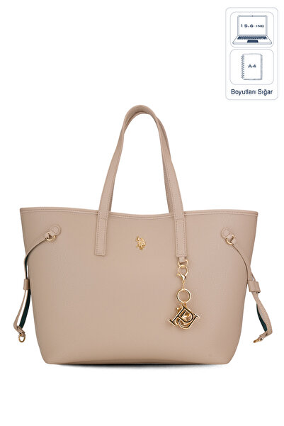 U.S. Polo Assn. Cream Women's Shoulder Bag Us26148