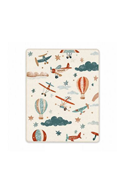 Factory Price Plane and Hot Baloon Cushion Play Mat Rug – Soft Padded Carpet ...