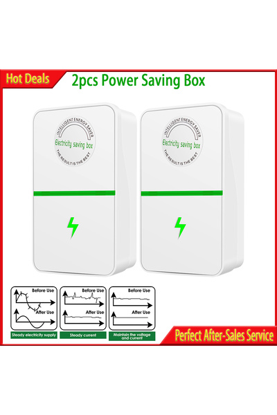 Choice 2PCS Power Saving Box 90v-250v Voltage Regulator Balanced Current Sour...