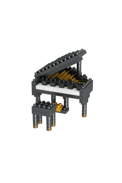 Choice5 Black piano MOC Musical Instrument Building Blocks Music Series ABS P...