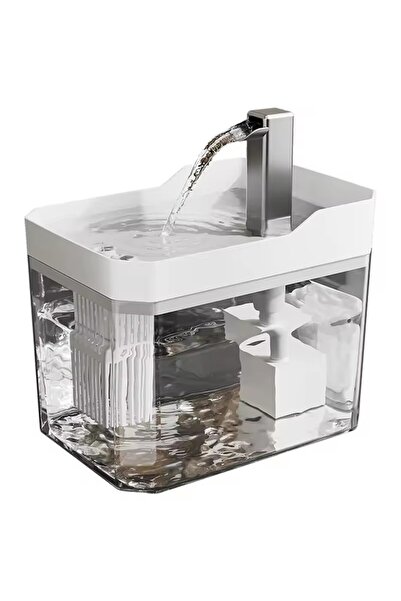 Choice 1.5L White Cat auto water dispenser 1.5L w/ pump filter, silent, Pet d...