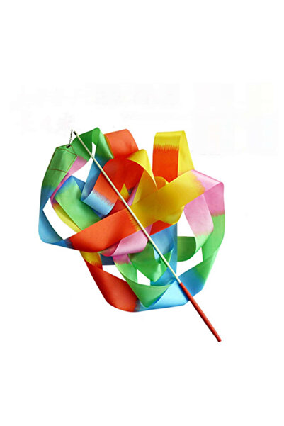 Choice 4m flame 4m Artistic Gymnastics Ribbon with Rod Colorful Children Danc...