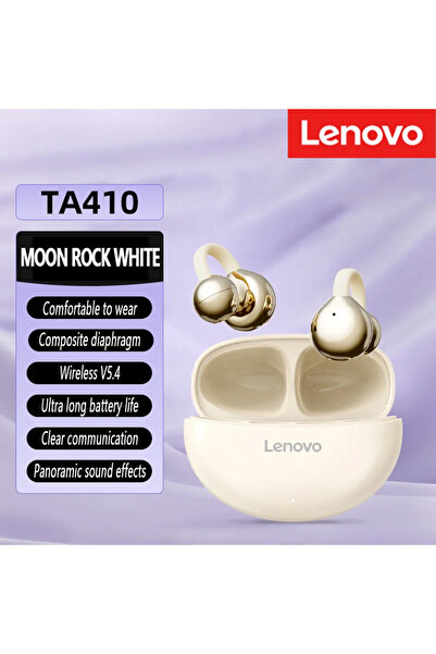choice2 Lenovo White TA410 Wireless Bluetooth 5.4 Earphones TWS Panoramic Sou...
