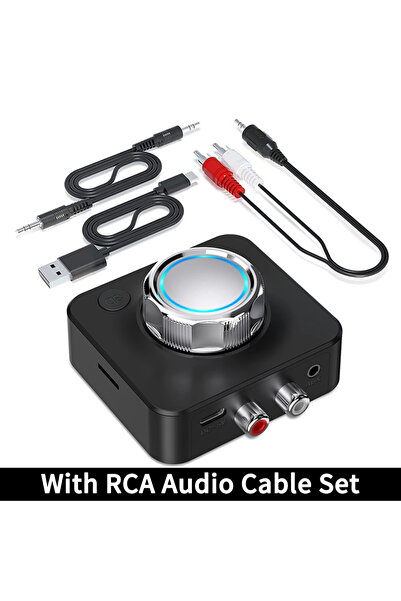 Choice مع كابل RCA، مستقبل صوت بلوتوث 5.0، محول موسيقى ستيريو ثلاثية الأبعاد ...