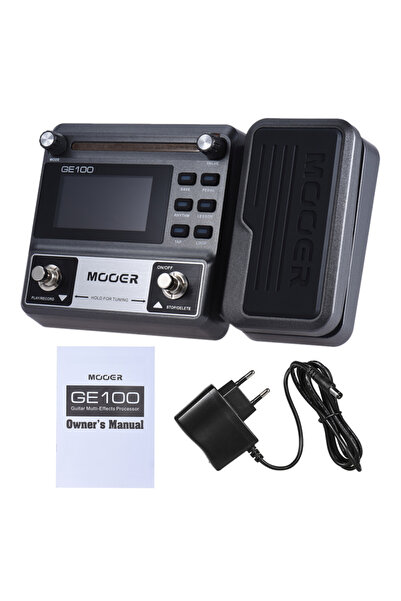 Choice دواسة تأثير معالج تأثيرات متعددة للجيتار MOOER GE100 مع حلقة ضبط التسج...