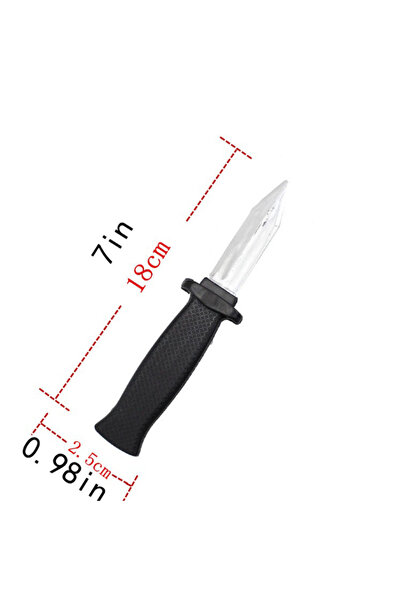 Choice Plastic Props Toys Joke Magic Plastic Retractable Knife Joke Prank Pro...