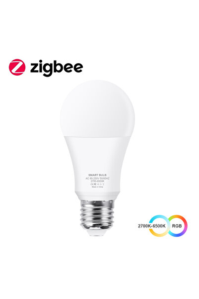 Choice 1 قطعة 85-265 فولت إصدار زيجبي تويا واي فاي مصباح إضاءة ذكي RGB E27 زي...