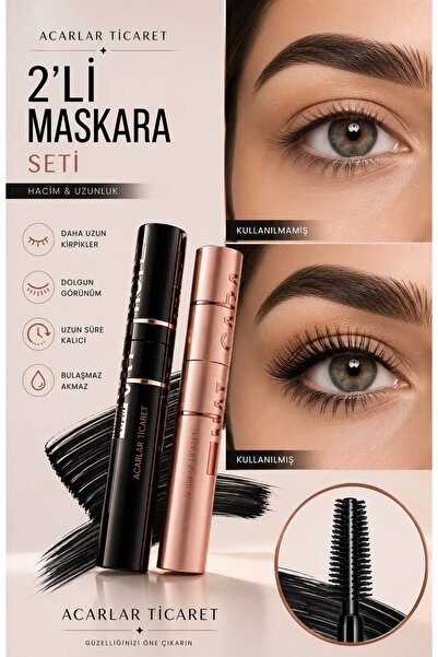 Acarlar Ticaret Lash Extension High Maskara & Lash Extension High Black Maskara
