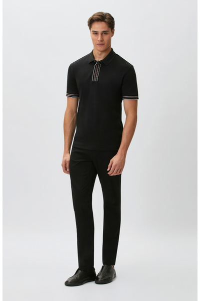 Network Siyah Casual Pantolon