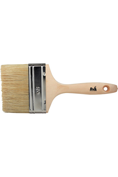 EvoTools Professional Pensulă cu mâner de lemn și fir alb 40 mm