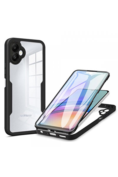 Samsung Husa pentru Galaxy A07 4G A075, Techsuit, ColorVerse 360, Neagra