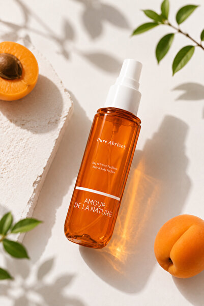 AMOUR DE LA NATURE Pure Abricot Saç ve Vücut Parfümü 100ml Edp