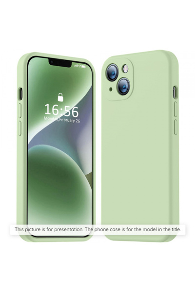 Apple Husa MagSafe pentru iPhone 17, Techsuit, SoftFlex, Verde Deschis
