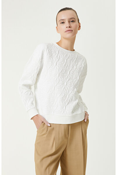 Network Beyaz Sweatshirt