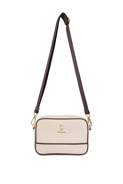 U.S. Polo Assn. حقيبة رسول نسائية باللون البني US26664
