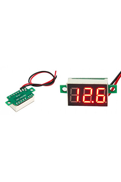 OEM Mini ψηφιακό βολτόμετρο Αυτοκινήτου 0.28" 2.5 ~ 30V