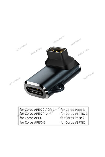 Choice شاحن ساعة USB من النوع C لـ Coros Pace 2/Pace 3 Vertix/Vertix2، كابل ش...