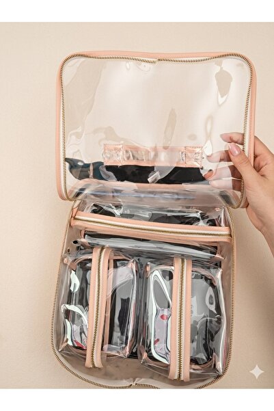 mucize Makeup Bag - Large Size - Travel Makeup Bag -