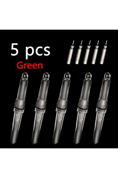 Choice 7cm-Green-5 pcs 5 pcs Flashing Two End Fishing Lights, Underwater Fish...