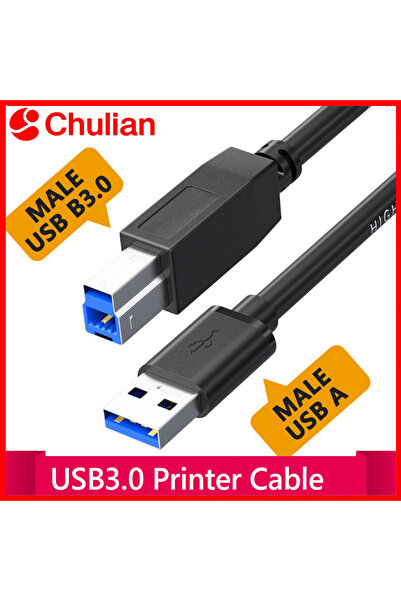 Choice4 كابل USB 3.0 بطول 3 متر من النوع A إلى النوع B للطابعة، كابل بيانات ع...