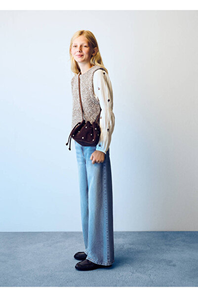 MANGO Kids Wide leg jean