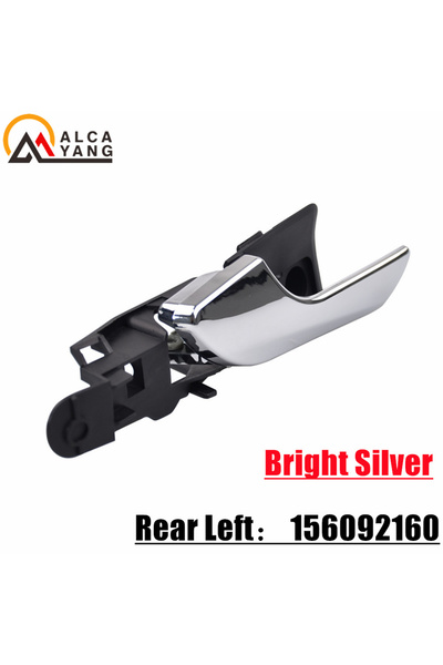 Choice3 Bright Silver RL Front Left Right Side Car Interior Door Handle For A...