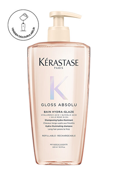 Kerastase Gloss Absolu Bain Hydra-Glaze Büyük Boy Şampuan 500 ml 500 ml