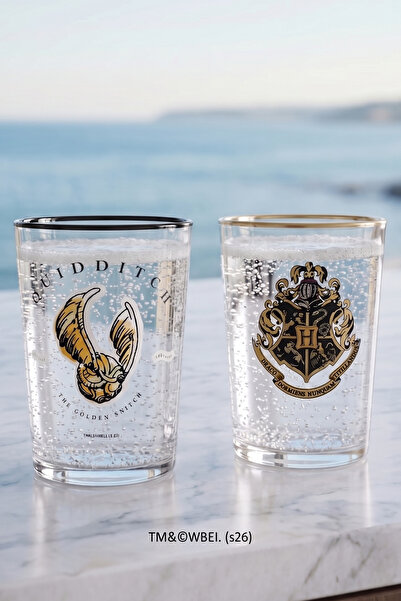 Rakle Hogwarts Set of 2 Soft Drink Glasses 510 Cc