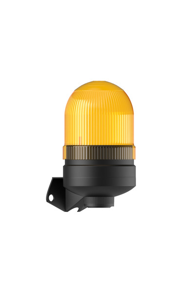 MESAN Ø70 300 SERİ YANIP SÖNEN AMPUL BUZZER DUVAR MONTAJ Turuncu 24VDC