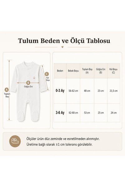 FYB Baby Sleep and Play Romper with Booties and Snap Fasteners, 100% Cotton