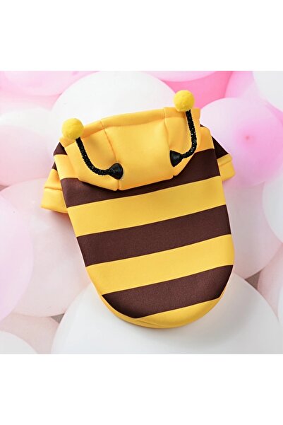 Choice S YELLOW معطف وملابس للحيوانات الأليفة على شكل نحلة، هوديز للكلاب للها...