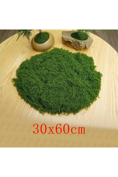 Choice As show D-Green Green Fake Moss DIY Crafts Grass Artificial Moss Faux ...
