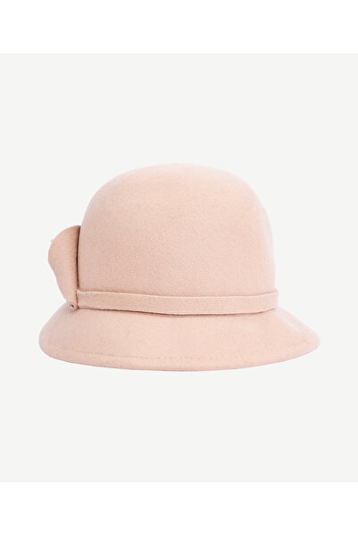 Yargıcı Flower Detailed Woolen Flared Hat