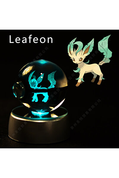 Choice11 23 Leafeon Pokemon Crystal Ball 3D Pikachu Gengar Mewtwo Night Light...