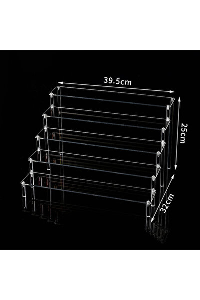 Choice12 5 layers-40cm Clear Acrylic Display Stand For Anime Figures Cupcake ...
