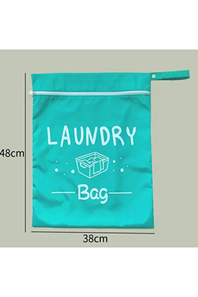 Choice Green Laundry Bags with Zip, Waterproof Laundry Bag Travel, Reusable W...