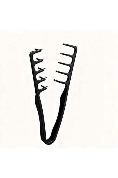 Choice5 Black-1pc Hair Volumizing Comb, ABS Plastic Fluffy Textured Styling T...