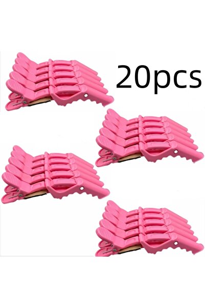Choice 20pcs pink 5-30pcs Alligator Hair Clip Plastic Nonslip Hairpin Black P...