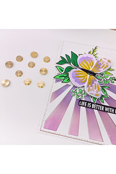 Choice Alinacutle Rotating Bearing Charms For Make Windmill Card Handmade Cra...