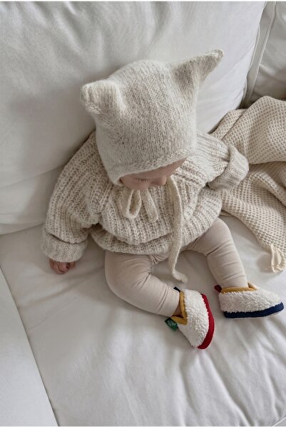 Minik Adımlar Bebek Patik,Yumuşak Taban Bebek Ayakkabısı,Bebek Pandufu