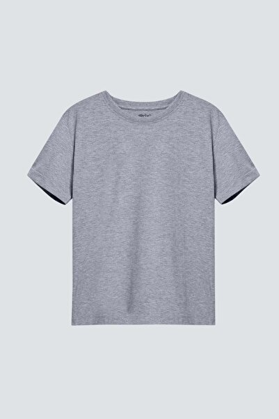 Brix Tricou de damă cu mânecă scurtă din bumbac 100% cu potrivire confortabil...