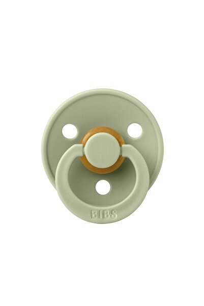 Bibs Colour Kauçuk Emzik - Sage 6 Ay+