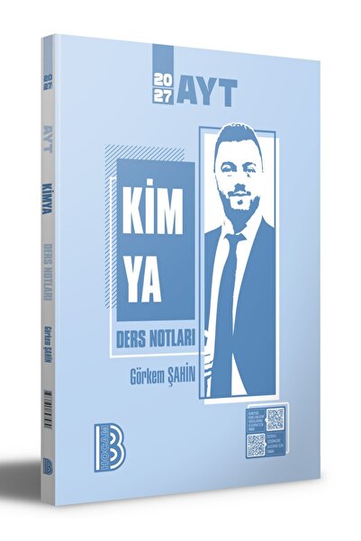 Benim Hocam Yayınları 2027 AYT Kimya Ders Notları / Görkem Şahin / Benim Hoca...