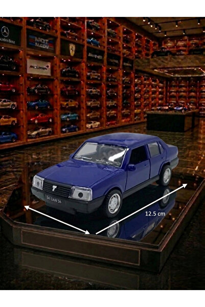 OYUNCAKSAHİLİ Tofaş Şahin 1978 Nostalji Model 12.5 cm Diecast Metal Araba 2 K...
